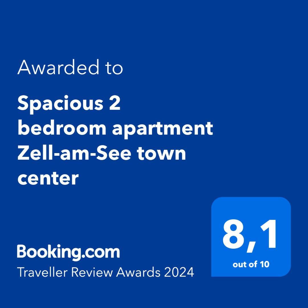 Spacious 2 Bedroom Apartment Zell-Am-See Town Center Цел ам Зее Екстериор снимка